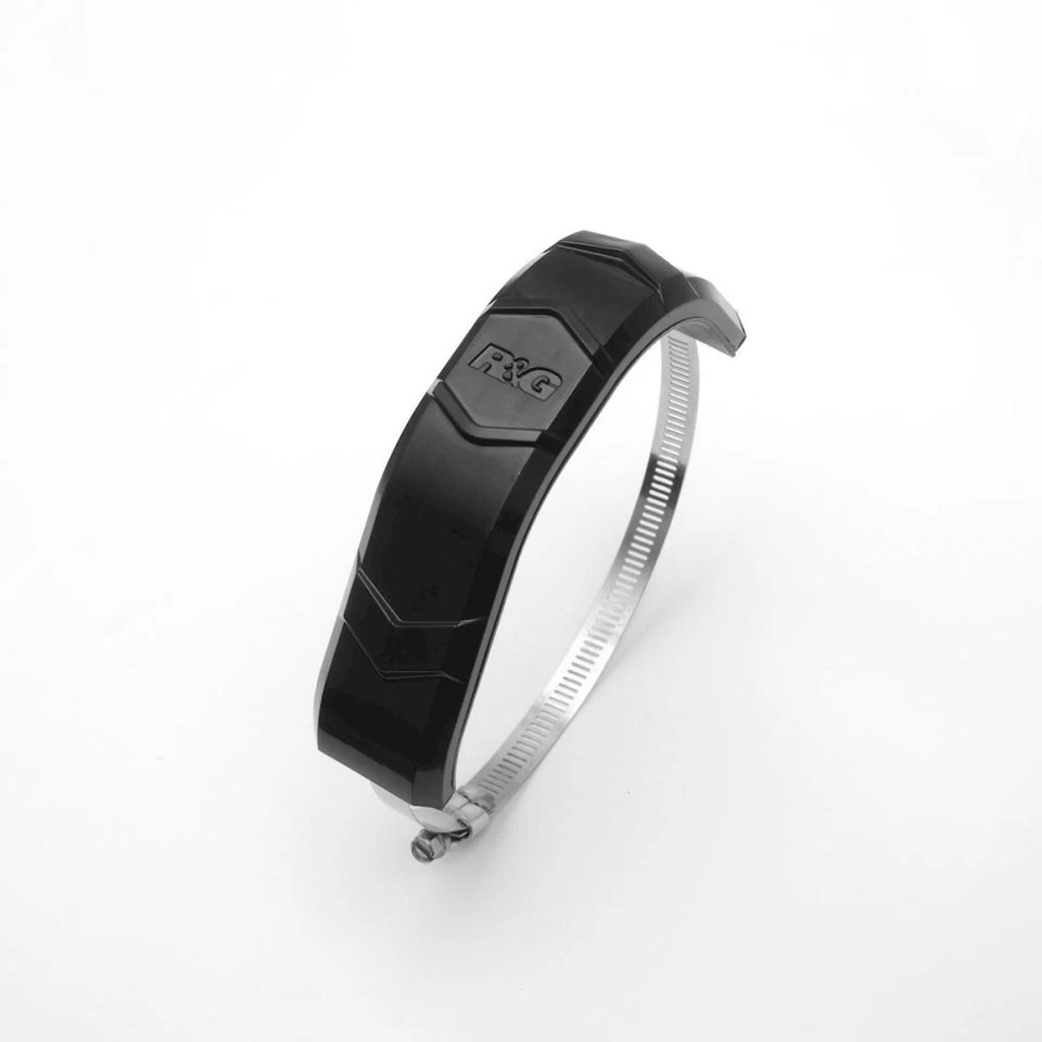 R&G Racing Black Exhaust Protector EP0011BK - Image 1 of 3