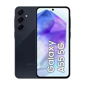 SAMSUNG GALAXY A55 A556B 5G DUAL SIM 50MP 8GB RAM 128GB NAVY BLU ITALIA NO BRAND - Foto 1 di 7