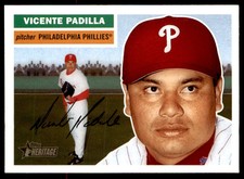 2005 Mint _ Topps Heritage Vicente Padilla Philadelphia Phillies #147
