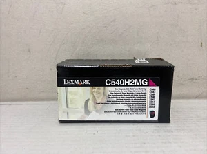Genuine Lexmark C540H2MG Magenta C540, C543, C544, C546, X543, X546, X548 HY - Picture 1 of 5