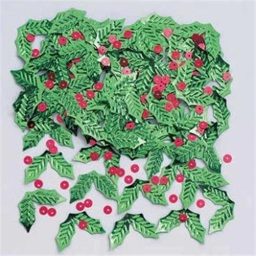 Christmas Holly and Berries Confetti - Image 1 of 1