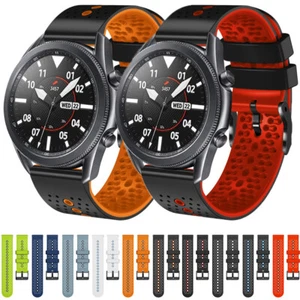 Silikon-Uhrenarmband Sport 3-Armband Für Huawei Gt3 Runner 22 Mm : - Picture 1 of 29