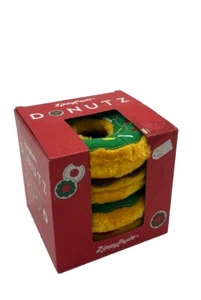 Zippypaws Holiday Christmas 4pk Donuts 7.5” SizeNEW FREE SHIPPING  - Picture 1 of 4
