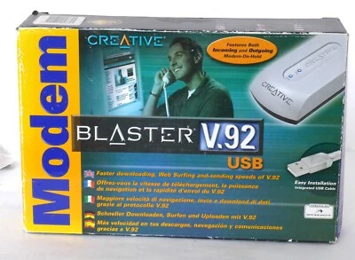 Pair of Modem Blaster V.92 USB External Modems - Image 1 of 4