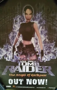 Tomb Raider - Angel of Darkness launch poster gaming size 70 x 50 cm new - Picture 1 of 11