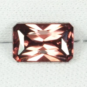 3.00 ct DAZZLING LUSTROUS BROWNISH PINK NATURAL UNHEATED ZIRCON See Vdo EBY - Bild 1 von 3