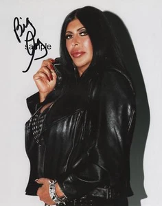 BIG ANG REPRINT 8X10 HANDSIGNIERT SIGNED PHOTO BILD ANGELA RAIOLA MOB FRAUEN - Bild 1 von 1