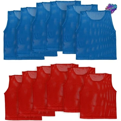 12/24 Pack LITEMESH Scrimmage Vests for Youth & Adult - Durable and Breathable - Image 1 of 4