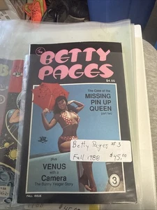 THE BETTY PAGES #3, Digest, (1988), Erstdruck, hochwertig, fast neuwertig - Bild 1 von 5