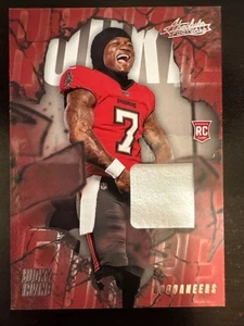2024 Panini Absolute Rookie Force Bucky Irving RC #RF-BIG Patch Mem Buccaneers - Picture 1 of 2