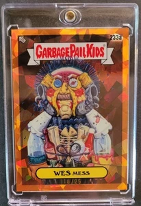 2023 topps GPK chrome sapphire Wes Mess 233a orange refractor /25 - Picture 1 of 2
