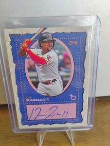 2024 Topps Brooklyn Collection - Jose Ramirez On Card Auto /99 - Picture 1 of 2