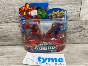 Marvel Super Hero Squad Spiderman & Daredevil Figures - Picture 1 of 3