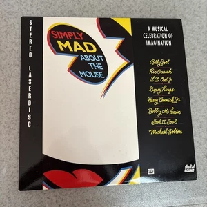 Simply Mad About The Mouse A Musical Celebration LaserDisc LD Disney Music Video - Picture 1 of 2