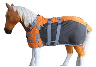Manta de invierno 1200D miniatura destete burro potro pony caballo 519 color sólido Foto 1 de 4