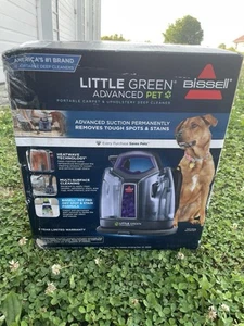 BISSELL Little Green Advanced Pet Portable Carpet Cleaner - Picture 1 of 3
