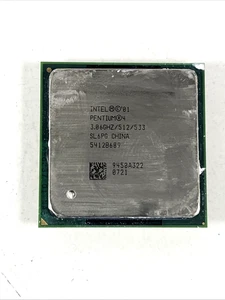 INTEL PENTIUM 4 3.06 GHz PROCESSOR SL6PG, 01' - Picture 1 of 4
