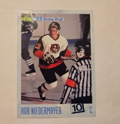 Rob Niedermayer ~ 1993 Classic Hockey Draft Card 🏒 ~  #5 - Image 1 of 2