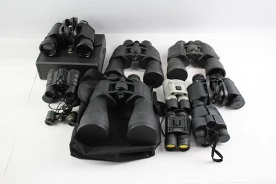 Assorted Vintage Binoculars of Various Brands and Magnifications Job Lot - Image 1 of 4