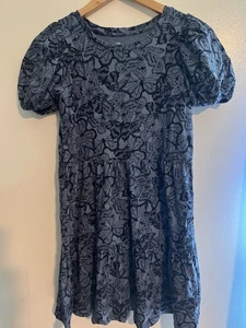 Gap Kids Girls Butterfly Pattern Dress Size Xl 12 Years - Picture 1 of 4