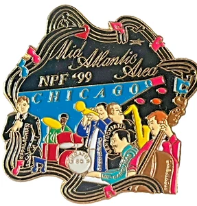 VNTG 1999 National Postal Forum (NPF) Chicago Mid Atlantic Area Anstecknadel Tac - Bild 1 von 3