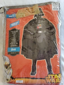 Star Wars Darth Vader Costume Disney Child Medium 8-10/ No Mask & Molded Cod - Picture 1 of 11