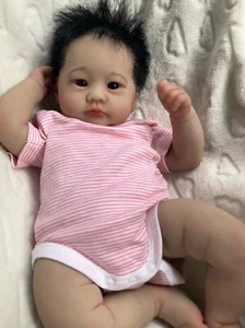 20in Artist Handmade Reborn Baby Dolls Lali Lifelike Weighted Asian Boy Toy GIFT - Picture 1 of 4