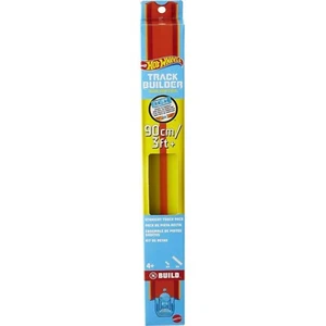 Hot Wheels Track Builder System Straight Track Pack Yellow and Orange - Picture 1 of 3