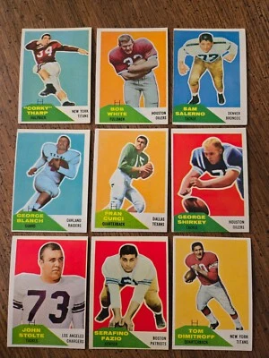 1960 FLEER FOOTBALL YOU PICK #2 - #131 ****FREE SHIPPING**** - Image 1 of 4