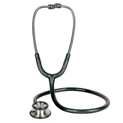 Doppelkopf-Stethoskop Edelstahl | schwarz | Modell Classic - Bild 1 von 3