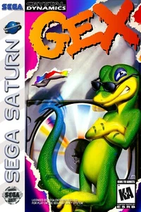 Póster artístico Gex Sega Saturn caja múltiples tamaños 11x17-24x36 - Imagen 1 de 1