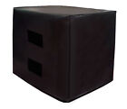 RCF SUB 8005-AS 21&quot; Powered Sub-Speaker Side Up with Casters - Black Vinyl Cover