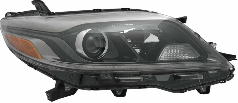 DEPO Headlight w/ LED DRL For 2015-2019 Toyota Sienna Passenger Side 8111008080 - Image 1 of 4