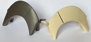 Scultura Toro Grès Porcellanato Avorio Nero Ceramiche Chiminazzo Made in Italy - Foto 1 di 5