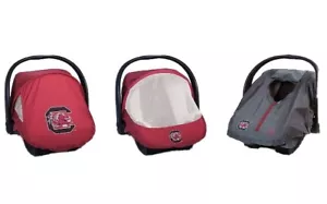 Paquete combinado de cubierta de asiento de automóvil NCAA USC GAMECOCKS sol/insecto y ligero - Imagen 1 de 12
