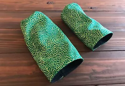Masters Themed/Jordan Green/Yellow Elephant Print Golf Headcovers