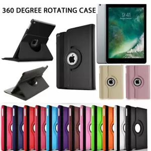 360 Rotating PU Leather Case Cover For Apple iPad Pro 12.9 Inch 2018 3rd Gen - Picture 1 of 8