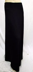 St. John Knit Knit EVENING NWOT Black Santana Knit A-Line Long Skirt SZ 8 10 - Picture 1 of 4