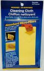Micro-Fiber Reusable Cleaning Cloth NO Household Chemicals Needed YELLOW NIP