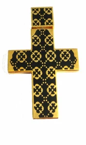 Cross Orthodox Russian - Handmade T4843 RS05110 - Picture 1 of 1