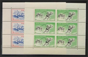 Nueva Zelanda. Hoja Bloque. ** MNH Yvert 1/2. 1957. Hojas Bloque. MAGNIFICAS. E - Imagen 1 de 1