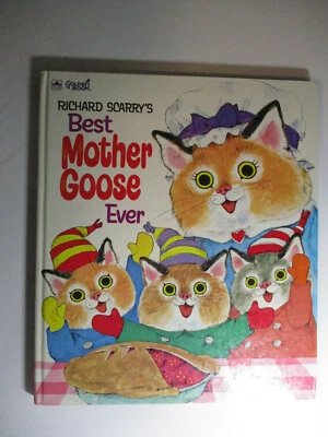 Richard Scarry's Best Mother Goose Ever, Big Golden Book, 25th Edition, 1970 Foto 1 de 4