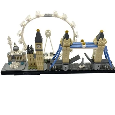 Lego Architecture Skyline Building Set 21034 Big Ben Tower Bridge London Eye - Image 1 of 4