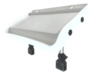 Pactrade Marine Fishing Deluxe Blanco Grande Cebo Filete Tabla de Cortar Montaje de Riel - Imagen 1 de 12