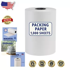 Recycled 1440' x 20" Packing Paper - 1000 Sheets for Secure Packaging Solutions - Picture 1 of 8