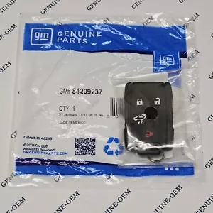 2019-2020 Chevrolet GMC Keyless Remote Entry Key Fob Transmitter 84209237 OEM - Picture 1 of 3