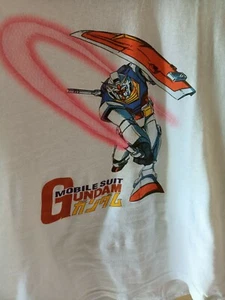 T-shirt Dynit Mobile Suite GUNDAM Otaku Bianca Taglia M cotone ORIGINALE SUNRISE - Foto 1 di 7