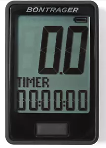 BONTRAGER RIDEtime Cycling Computer | MPN 553889 | BLACK | $65 MSRP - Picture 1 of 3