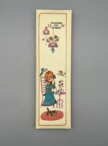 Rare Vintage Hardcover Kitch Telephone & Address Book Holiday Fair Inc Hong Kong - Picture 1 of 5