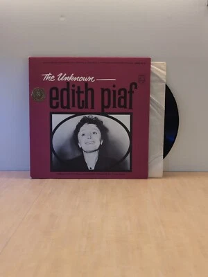 The Unknown Edith Piaf 1965 Stereo LP PCC 617 Ultrasonic Cleaned  Foto 1 de 4